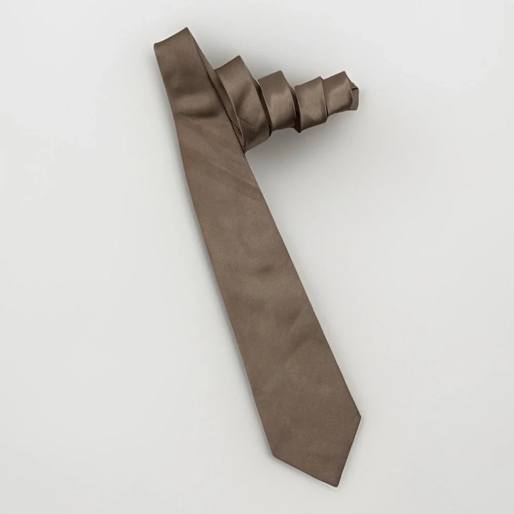 Giorgio‎ Armani cravatte satin sheen Silk Tie Hand Made In Italy